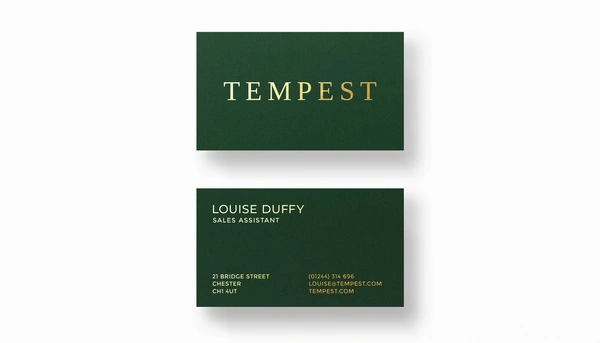  Foil Business Card