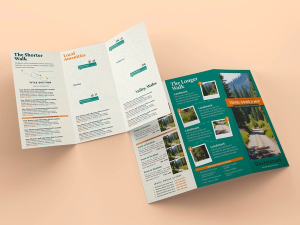  Dl Trifold Leaflet